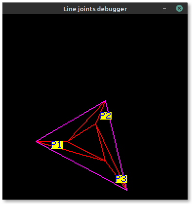 Clockwise triangle #2